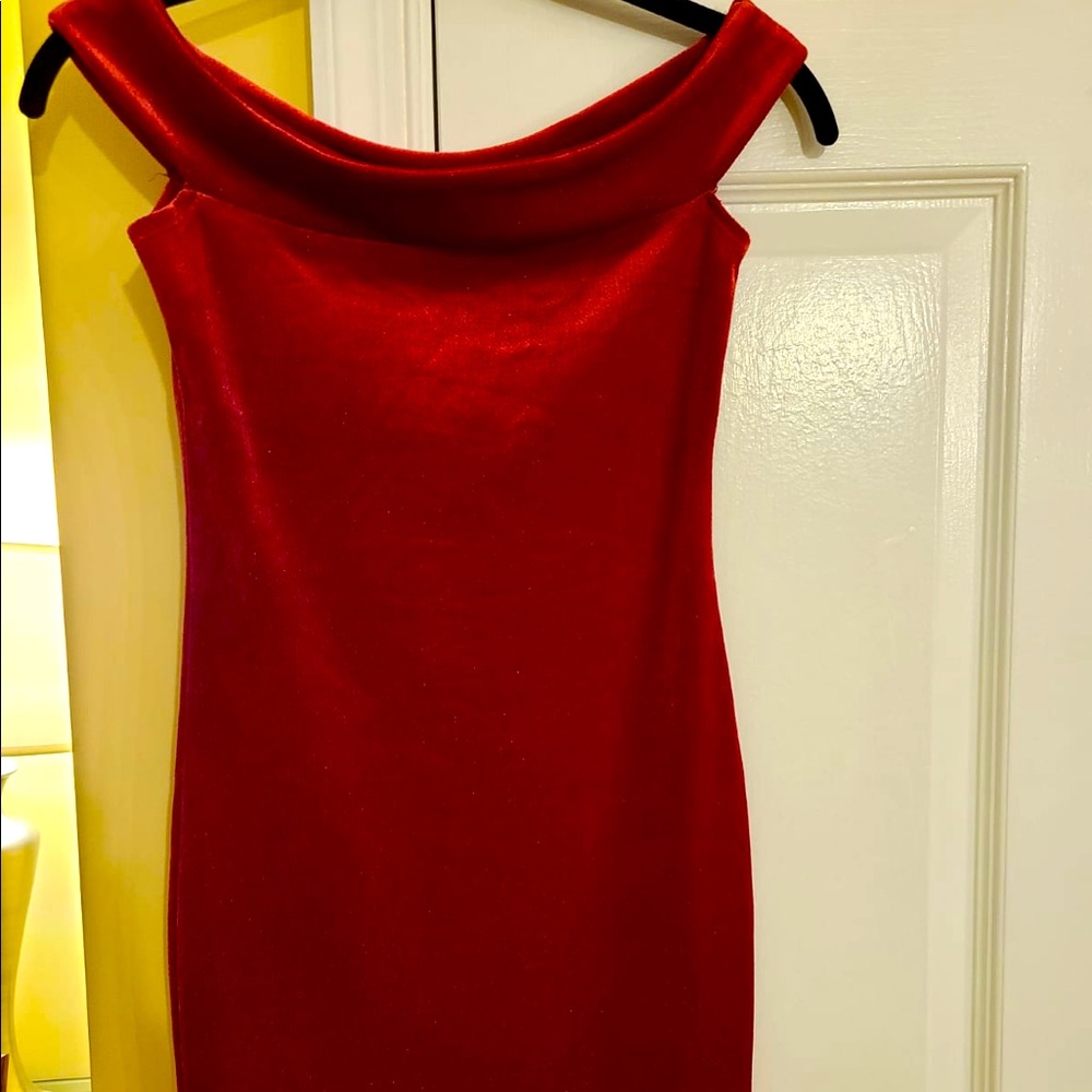 Red dress